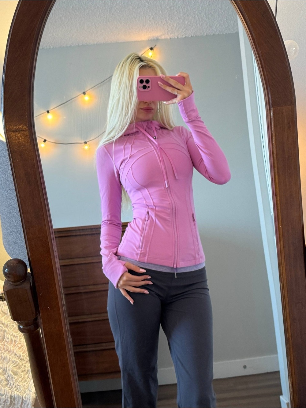 lululemon athletica Lavender-Pink Athletic Jacket